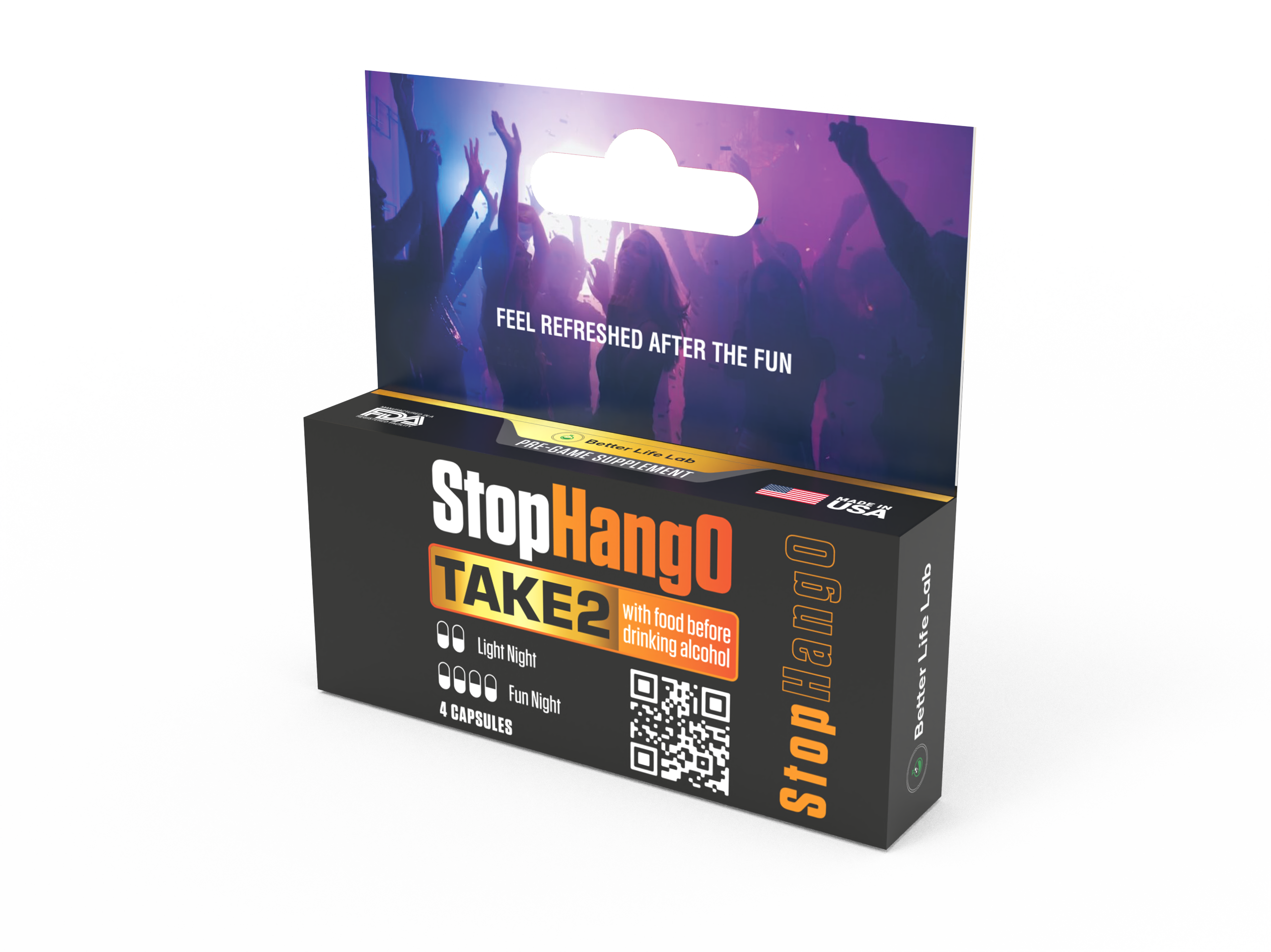 StopHangO for Post Celebration and Morning Relief - Your Ultimate Hangover Solution Travel Pack